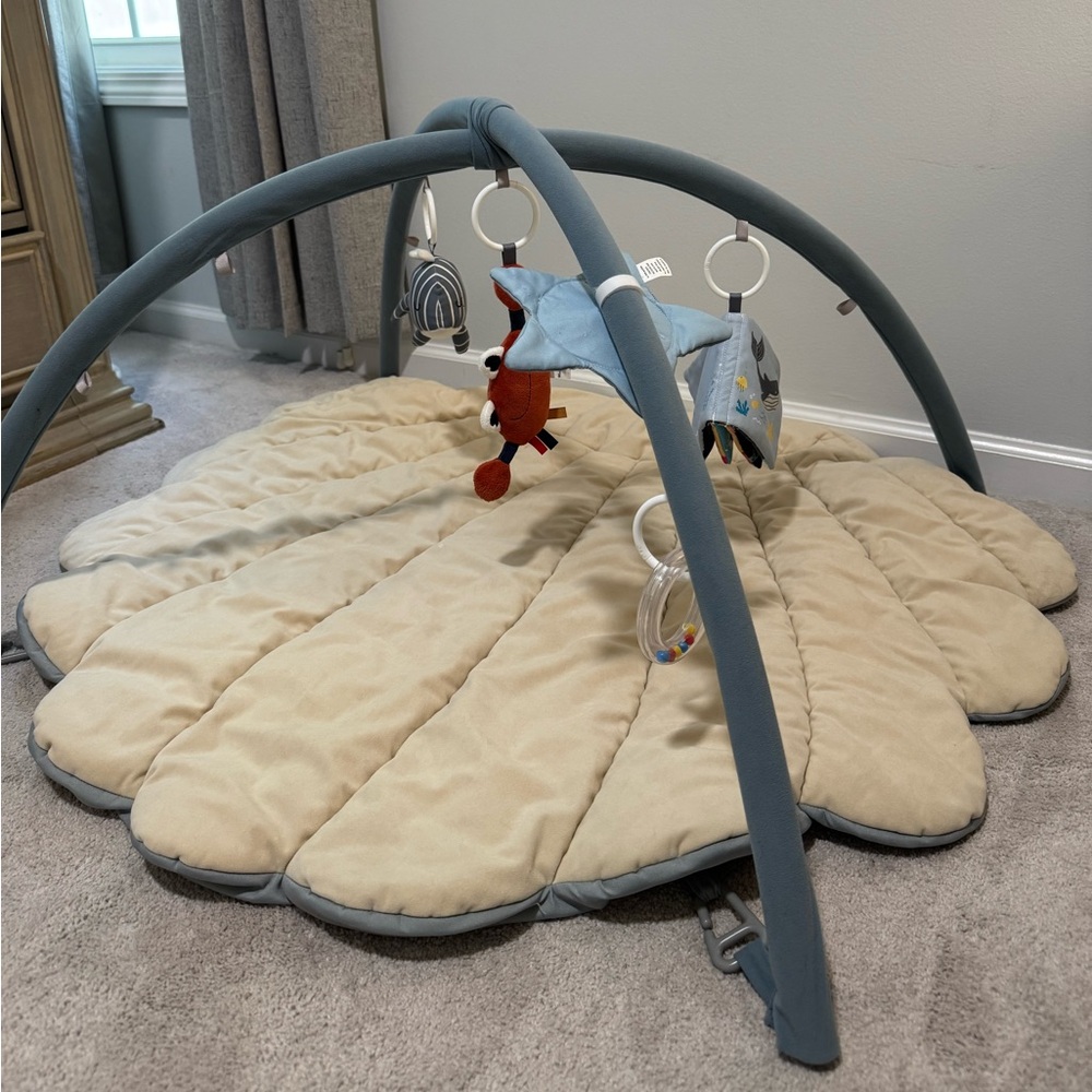 Blissful Diary Shell Baby Baby Play Gym Activity Mat Tummy Time Soft